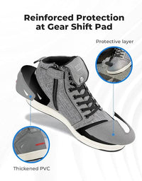 Motorcycle Shoes for Men - Durable Protective Riding Boots