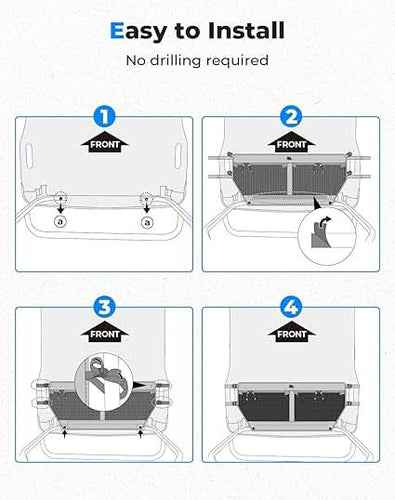 Golf Cart Overhead Storage Bag for 2-Passenger EZGO TXT 1993-2013 - Kemimoto