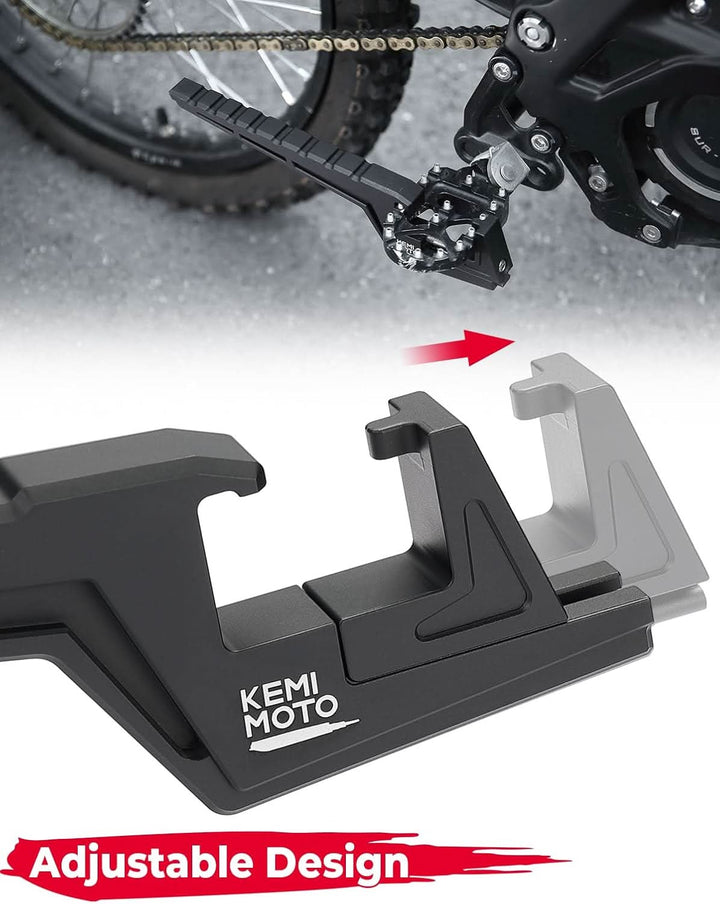 Universal Passenger Footpegs for Enduros and Surron Segway X160|X260 - Kemimoto