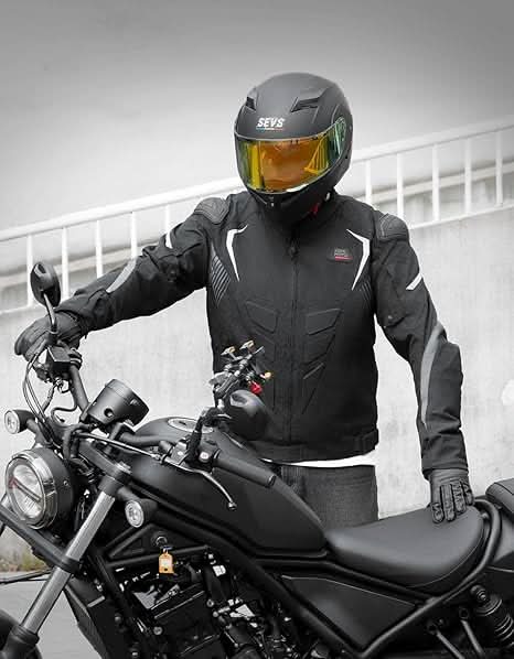 Motorcycle Jacket Men CE 2 Armored Full Protection Motorbike Riding Jacket - Kemimoto