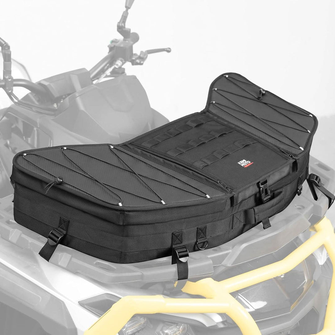 ATV Front Rear Rack Bag for Polaris Sportsman / Ranger / RZR , Can-Am - Kemimoto