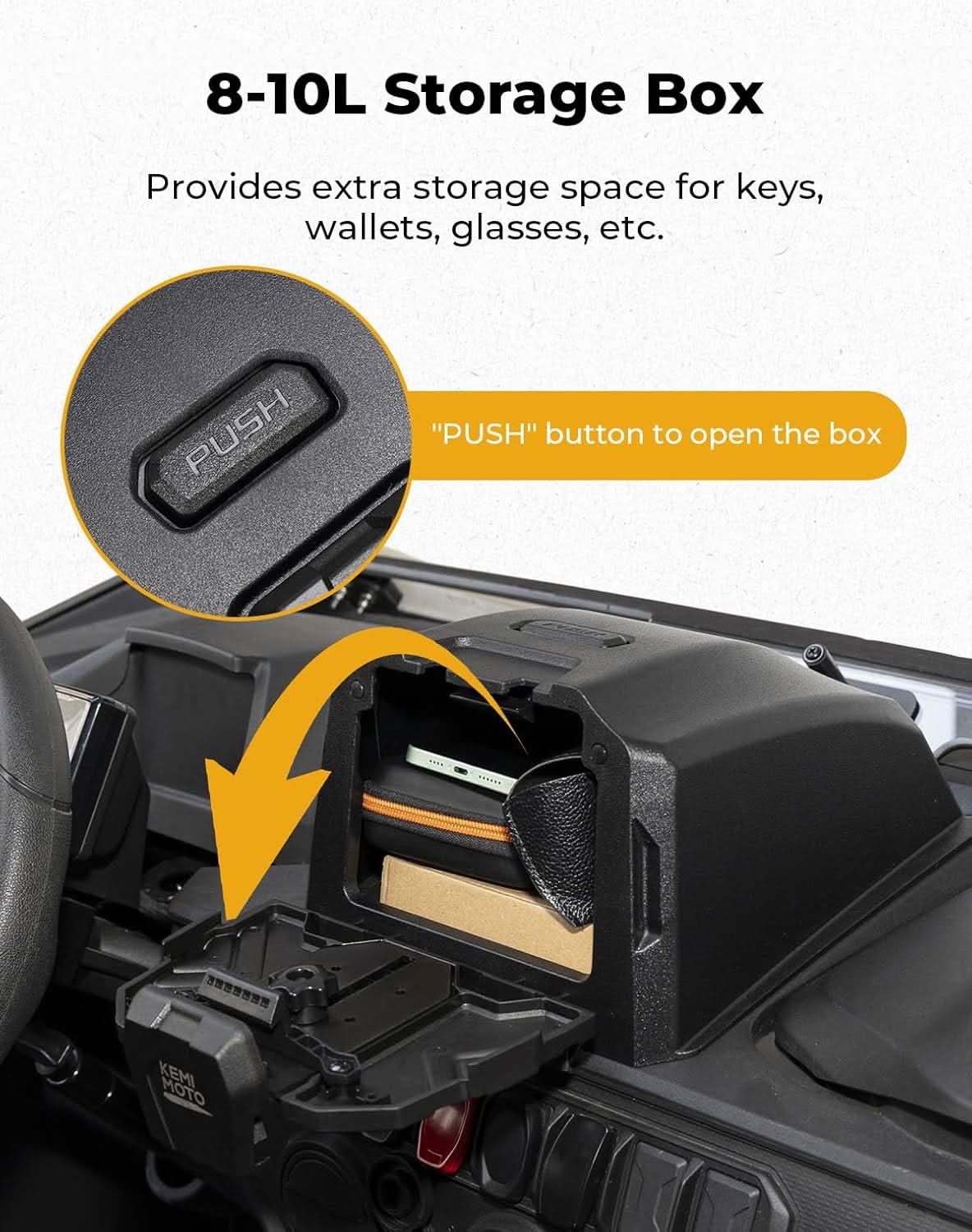 KEMIMOTO UTV Tablet Holder For CFMOTO ZForce - Kemimoto