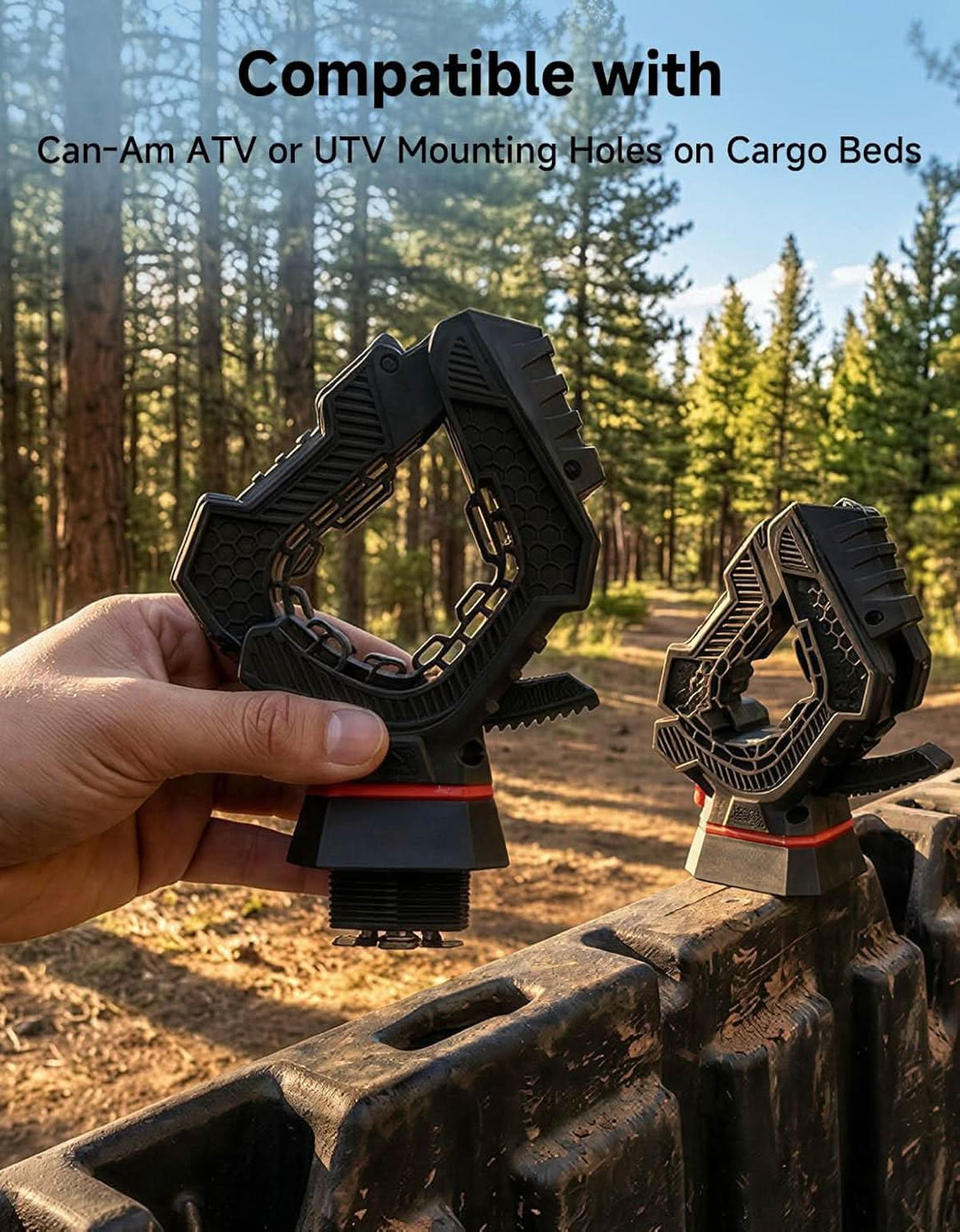 Ratcheting Hunting Tool Rack For Can-Am