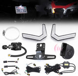 UTV Turn Signal Kit with Horn & License Plate Holder for Polaris General 1000/ XP 1000 2016-2026
