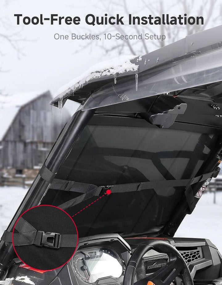 Windshield Cover Transport Protector, Waterproof for Polaris RZR XP 1000 2014-2023