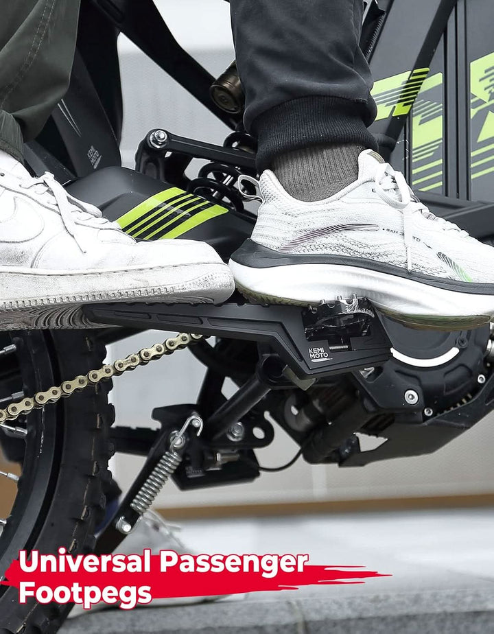 Universal Passenger Footpegs for Enduros and Surron Segway X160|X260 - Kemimoto