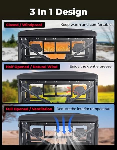 UTV Sliding Glass Rear Window For CFMOTO UFORCE 1000/1000 XL 2019-2025