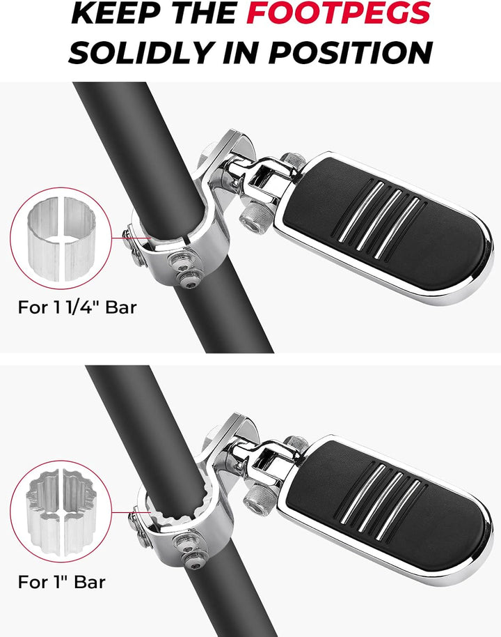 Motorcycle Foot Pegs for Touring Model - Kemimoto