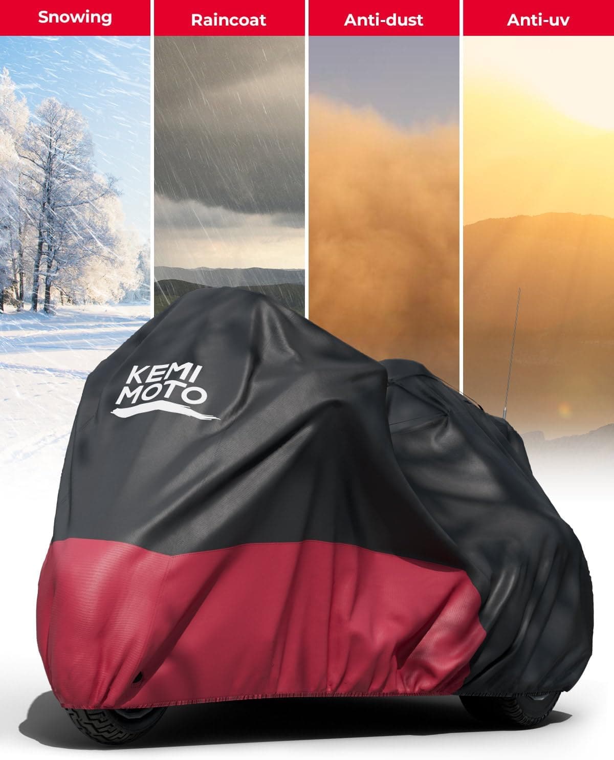 Motorcycle Cover for Trike Models - Kemimoto