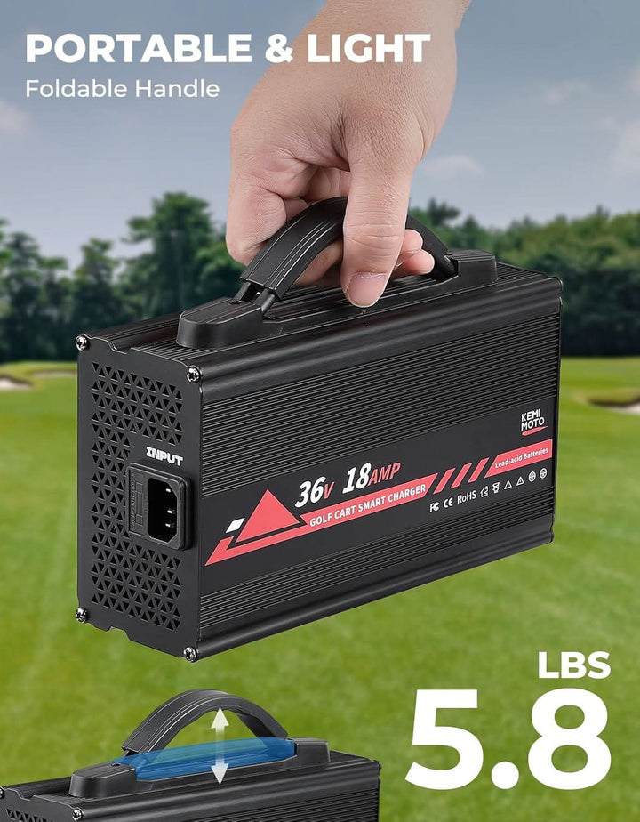 KEMIMOTO 36V Golf Cart Battery Charger - Kemimoto