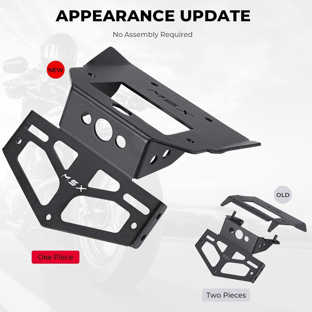 License Plate Bracket for Grom MSX125 2020-2017 - Kemimoto