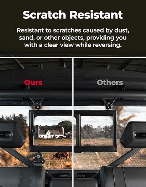 UTV Sliding Glass Rear Window For CFMOTO UFORCE 1000/1000 XL 2019-2025