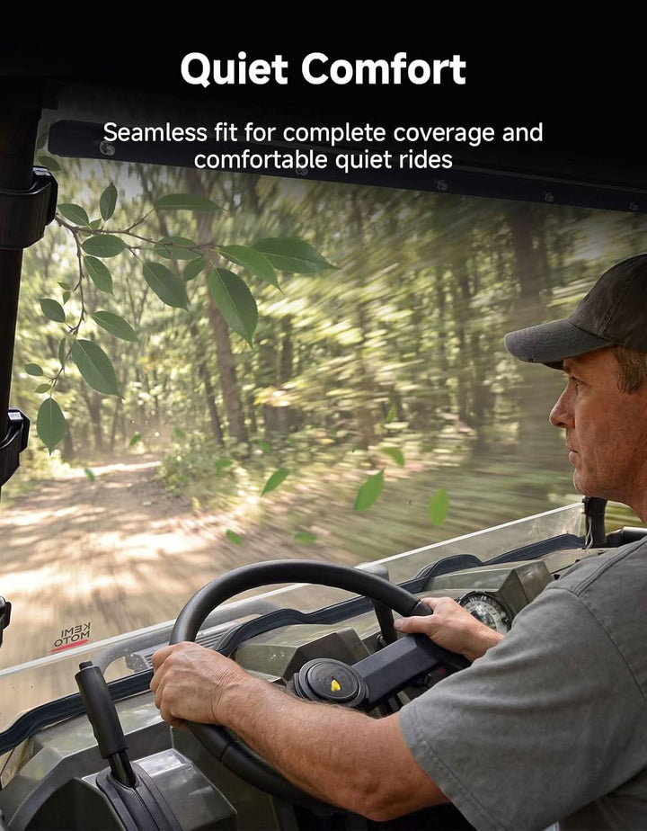 UV-Resistant Front Windshield for Polaris Ranger 800 XP & 570 Full-Size (Not Fit Midsize)