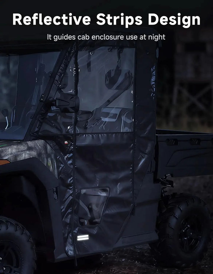 UTV Soft Doors Cab Enclosure For CFMOTO UFORCE 600