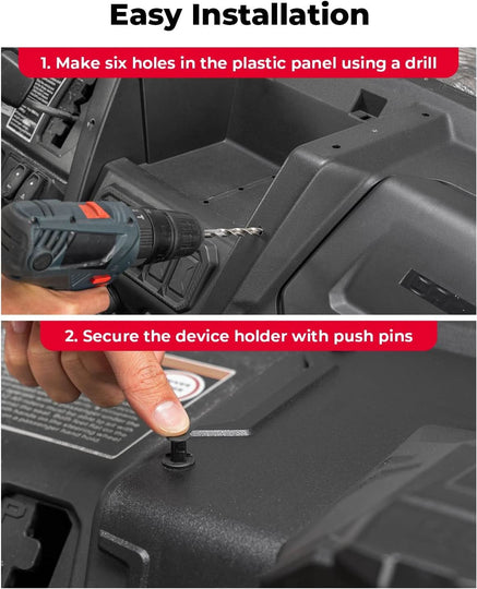 UTV Tablet Holder For CFMOTO UFORCE 1000/1000 XL - Kemimoto