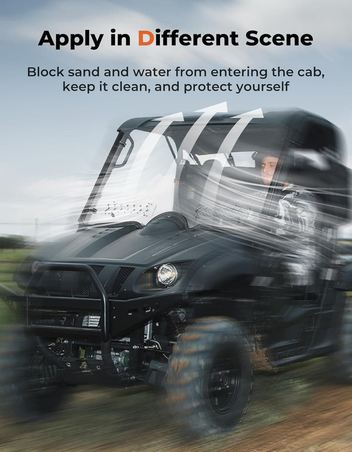 Full Windshield for Rhino 450 /660 /700 2004-2013 - Kemimoto