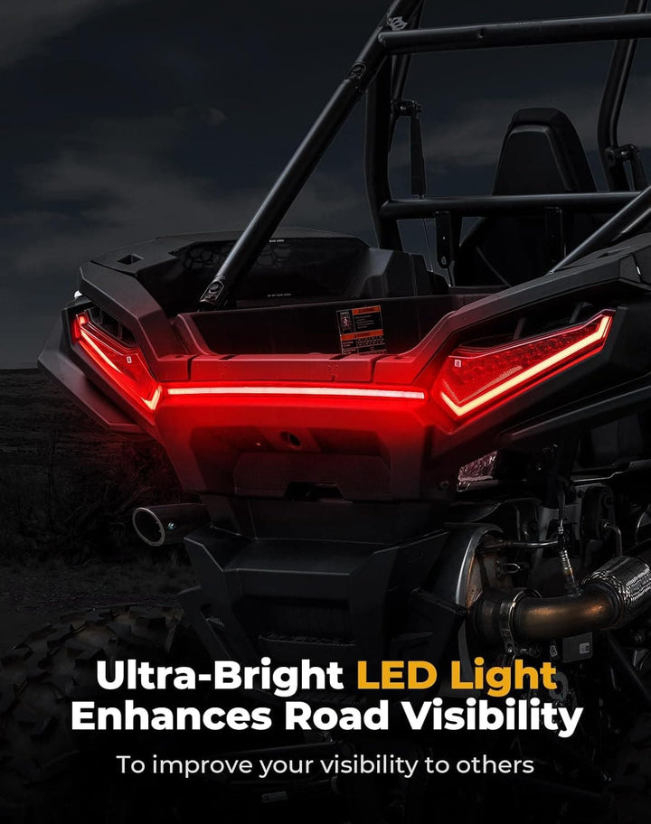 Tail Lights for Polaris RZR XP 1000/4 Ultimate/Sport/Premium Models 2024-2025 - Kemimoto