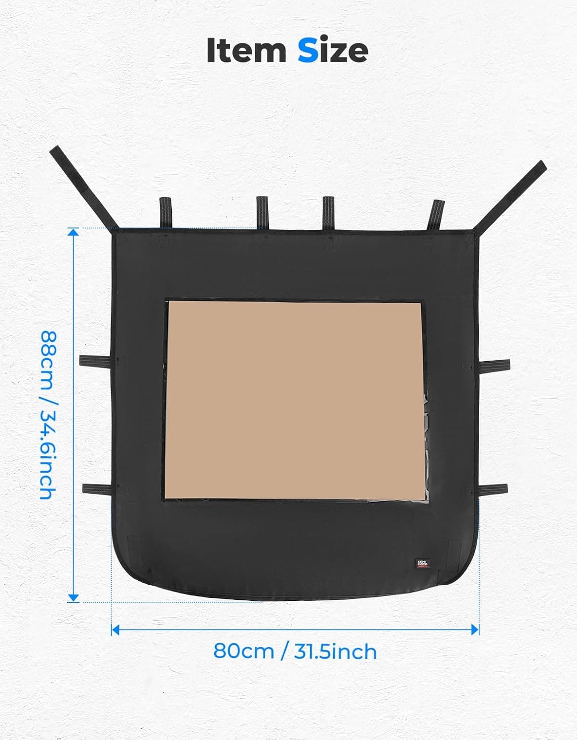 Soft Canvas Roof Top for Polaris RZR XP 1000 / Turbo / 900 2014-2023 - Kemimoto