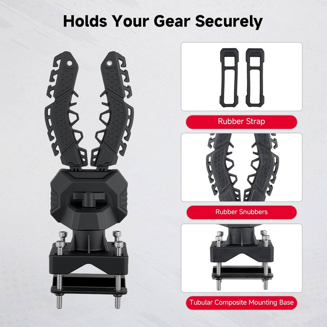 Hunting Tool Holder Gear Mount for UTV|ATV (2-Pack) - Kemimoto