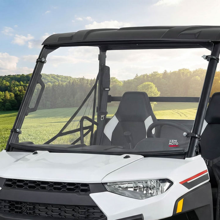 UTV Front Windshield Scratch-Resistant for Polaris Ranger 150 EFI Youth 2018+