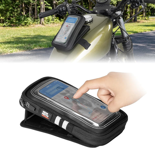Motorcycle Phone Holder Bag with Touchscreen