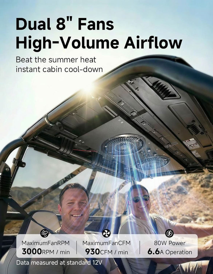 Overhead Fan for UTV - Kemimoto