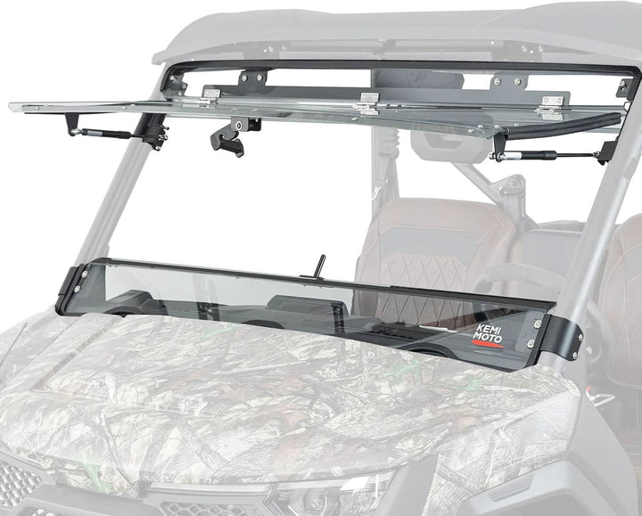 3-IN-1 Flip Windshield For CFMOTO UFORCE U10 - Kemimoto