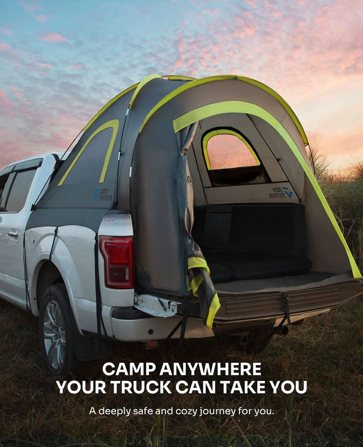 JOYTUTUS Pickup Truck Tent 2.0, 5.5-6 ft, Fiberglass rod - Kemimoto