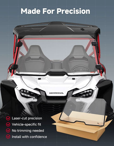 Front Windshield For Honda Talon 1000(2019+) - Kemimoto