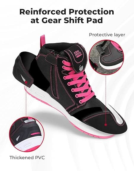 KEMIMOTO Motorcycle Shoes For Women - Kemimoto