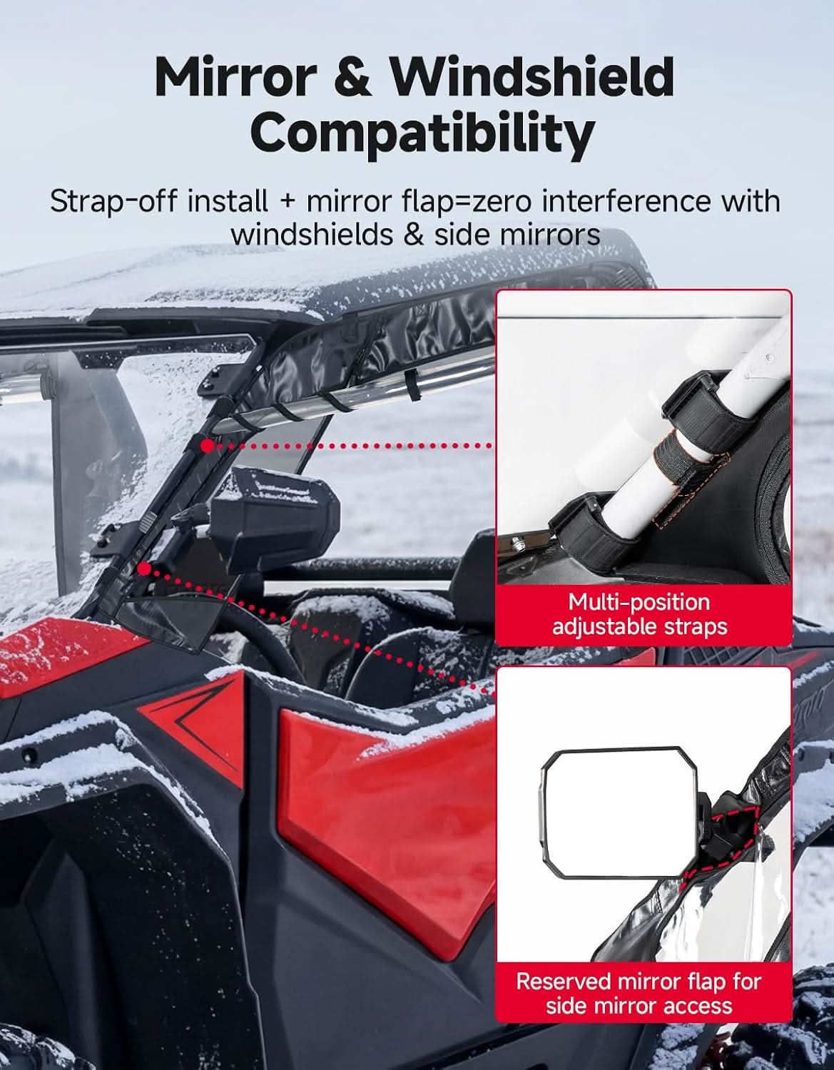 Soft Cab Enclosure For zForce950 trail/Sport 800 Trail