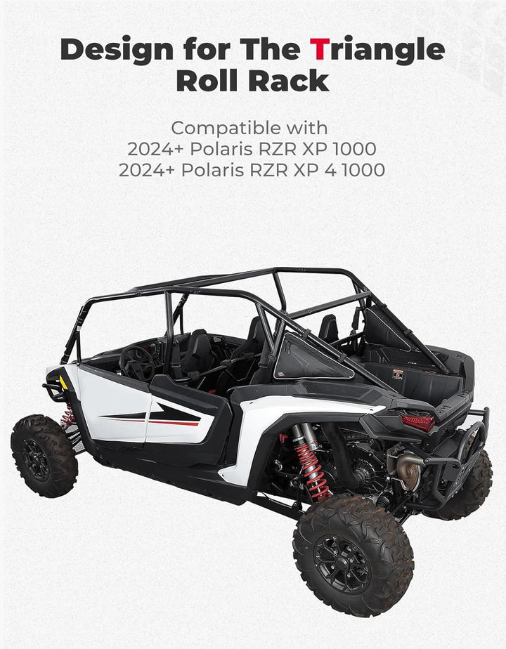 UTV Storage Bags Side Tool Bags for Polaris RZR XP 1000/4 2024-2025 - Kemimoto
