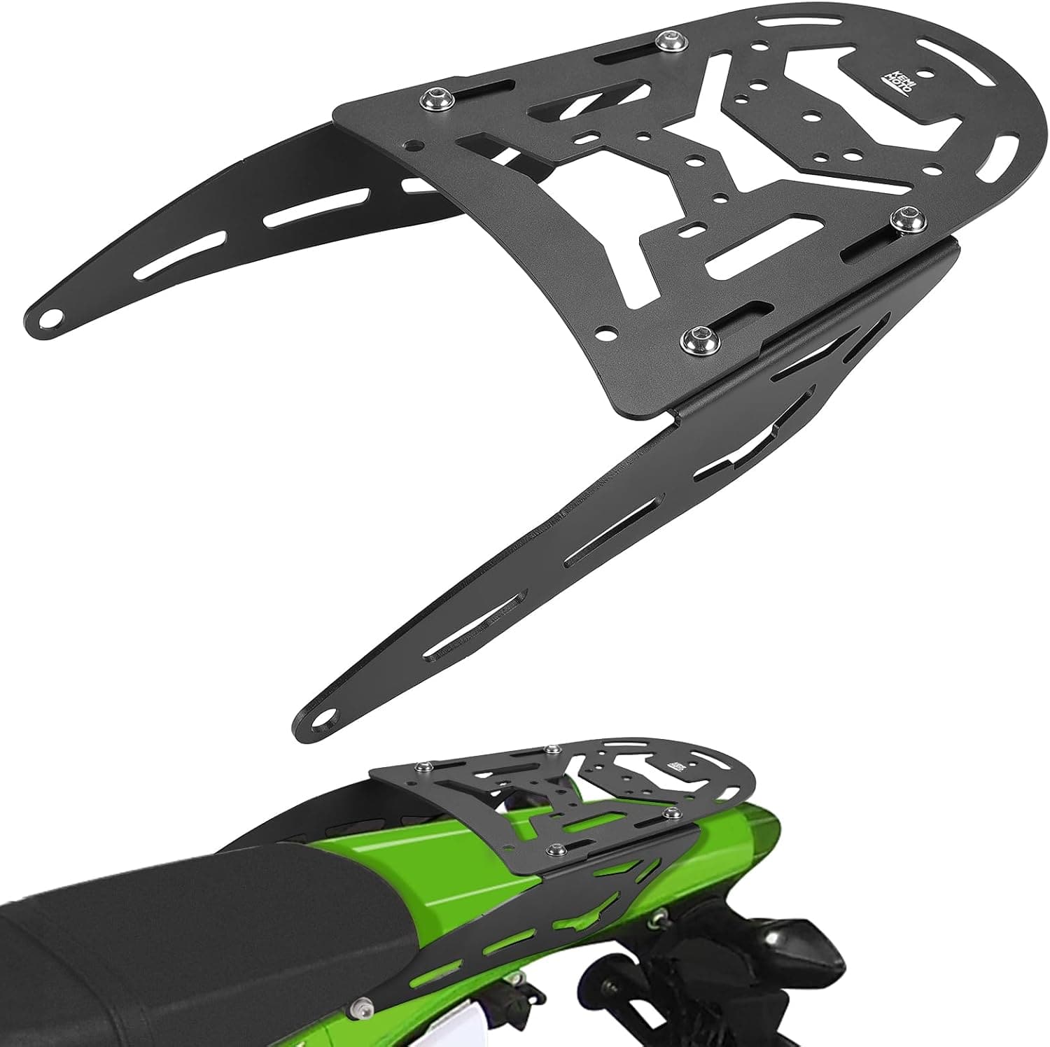 Rear Rack for KLX250S, KLX300 2009-2024, KLX300SM 2022 2023 - Kemimoto