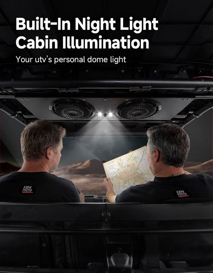 UTV Cab Fan - Kemimoto