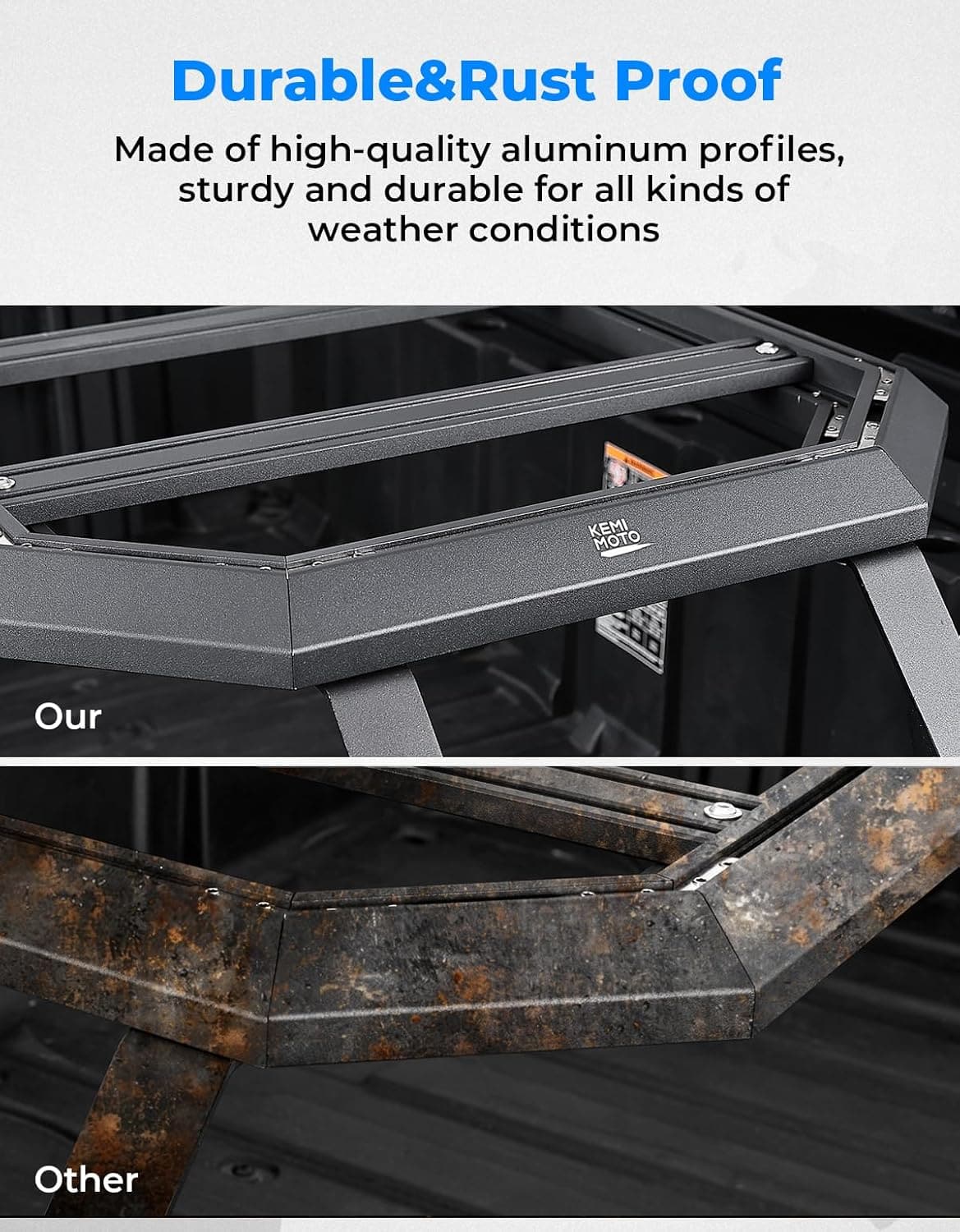 Rear Rack for Polaris Ranger 1000/ XP 1000/ Ranger Diesel