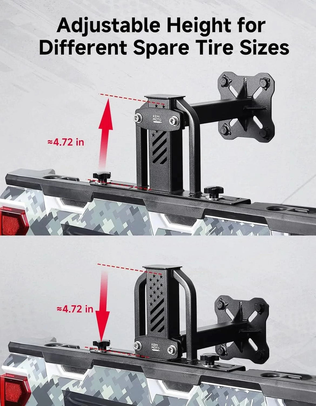 Spare Tire Mount for Polaris Ranger XP 1000/1000/Crew