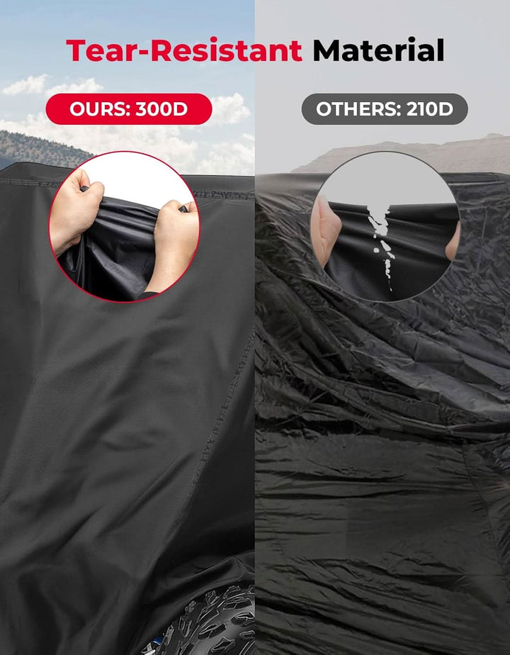 Universal ATV Cover Waterproof for Raptor 700, YFZ 450R, Can-Am, Kawasaki, CFMOTO - Kemimoto