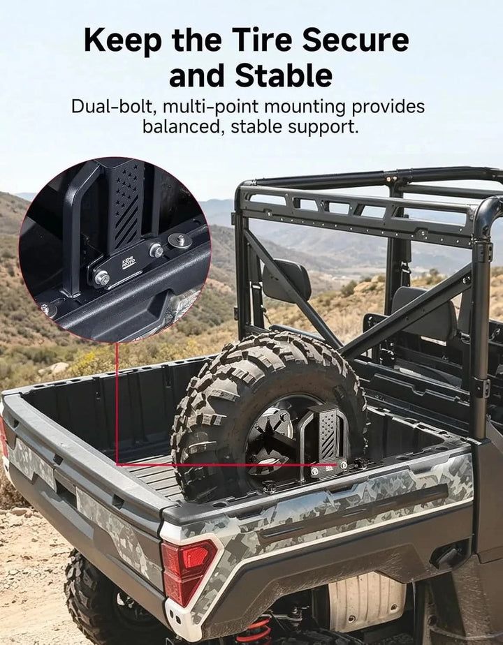 Spare Tire Mount for Polaris Ranger XP 1000/1000/Crew