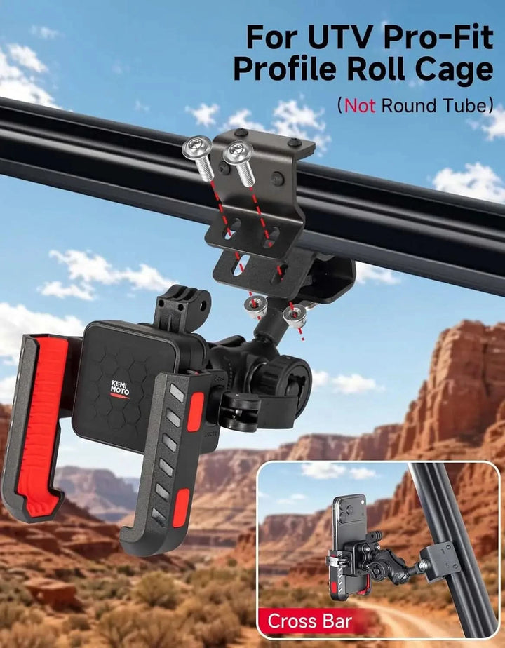 UTV Phone Mount for Pro-Fit Cage, Ranger/General,UForce,Defender