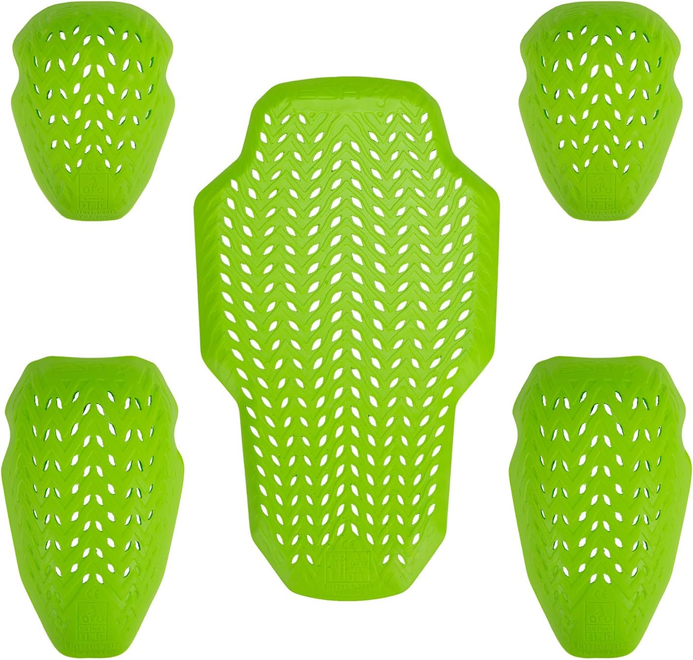 KEMIMOTO CE 2 Pads Fit for Motorcycle Jacket Rebound Material