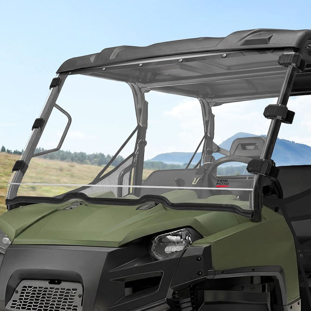 UV-Resistant Front Windshield for Polaris Ranger 800 XP & 570 Full-Size (Not Fit Midsize)