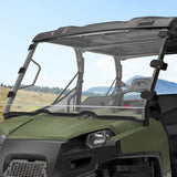 Parabrisas delantero resistente a los rayos UV para Polaris Ranger 800 XP y 570 de tamaño completo (no apto para tamaño mediano)