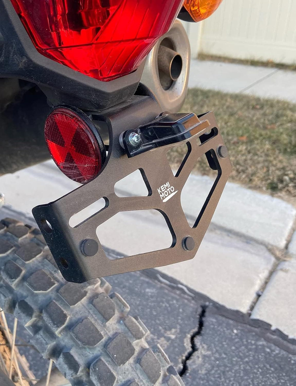 License Plate Bracket for CRF300L 2021-2022 - Kemimoto