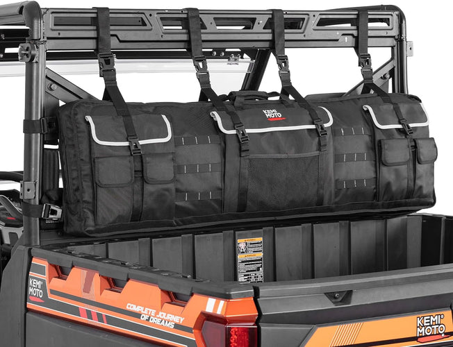 UTV Double Gun Holder Tool Rack for Hunting Gear - Kemimoto