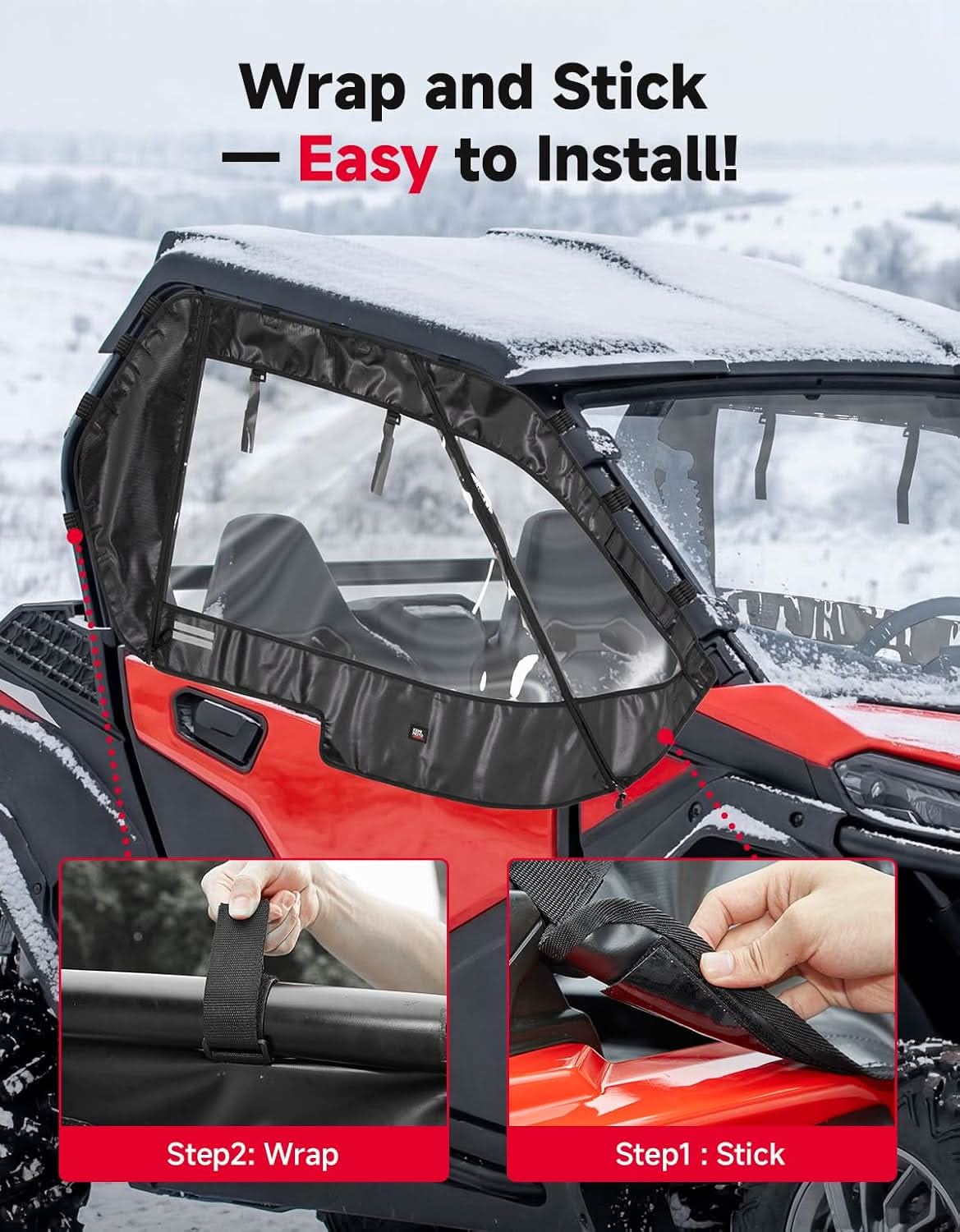 Soft Cab Enclosure For zForce950 trail/Sport 800 Trail