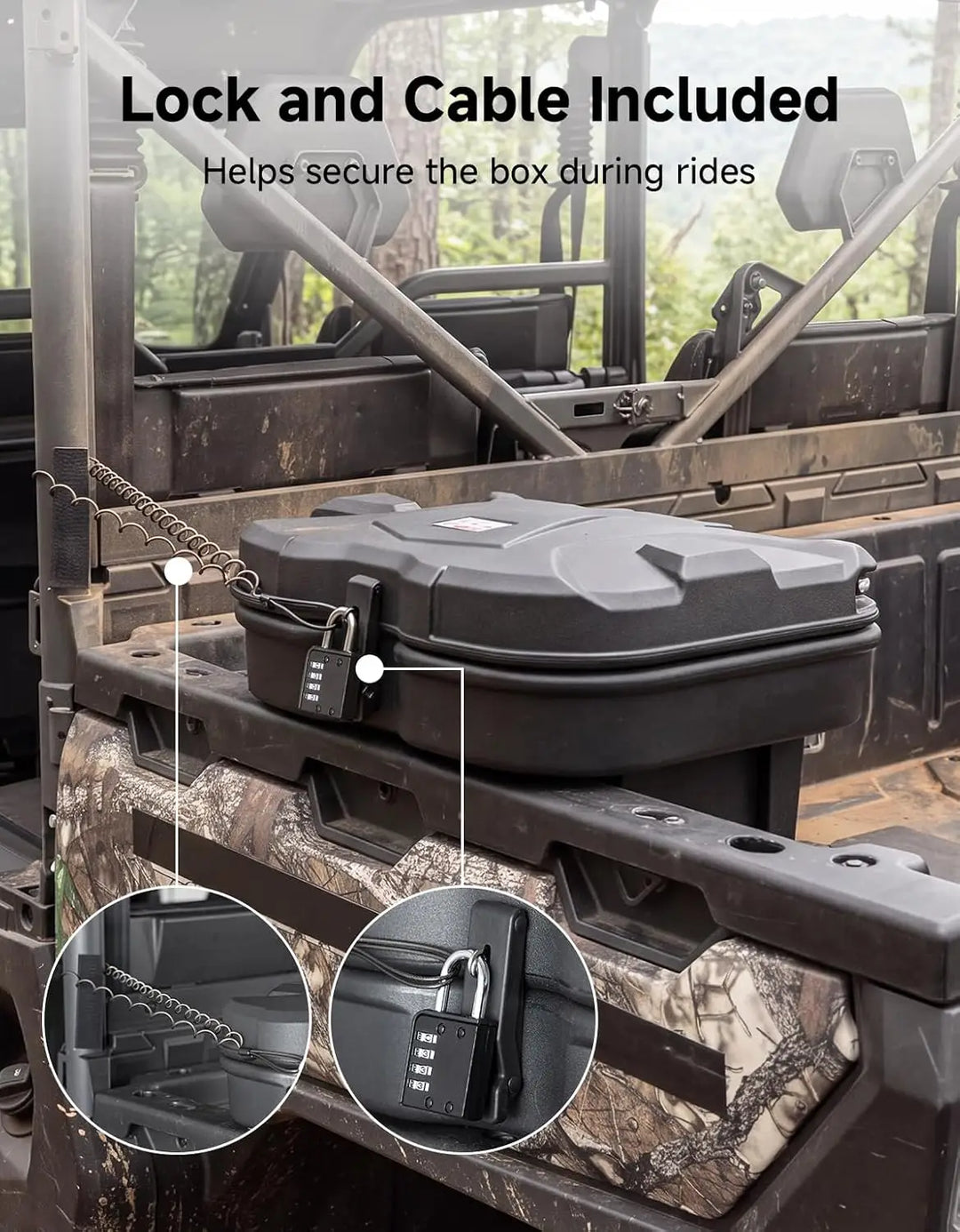 UTV Rear Cargo Box For CFMOTO UFORCE 1000/1000 XL/U10