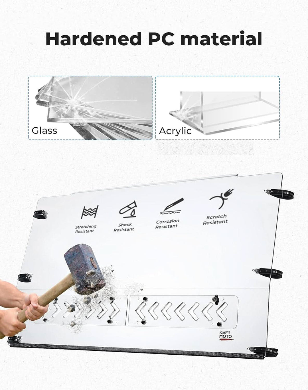 Front Windshield with Vent For Kubota RTV X900/ X1120 - Kemimoto