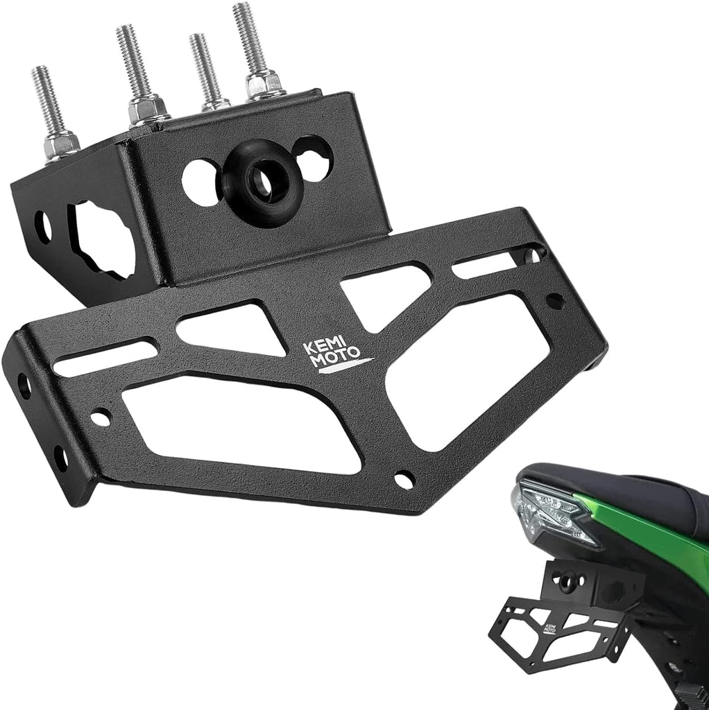 thumbnail image 2 of License Plate Holder Bracket Rear Tail Tidy Fender Eliminator Kit 5052-T6 Aluminum 2 of 9