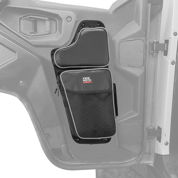 Front Lower Door Bags with Knee for Polaris General 1000/4 2016-2024, 2PCS - Kemimoto