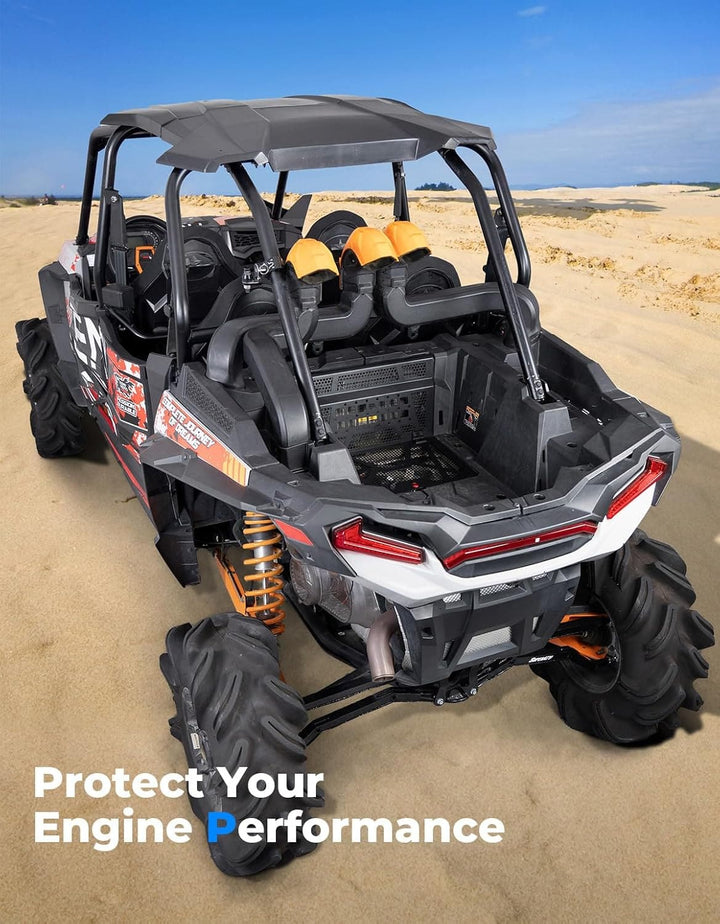 Vented Engine Cover for Polaris RZR XP 1000 /XP Turbo 2014-2023 - Kemimoto